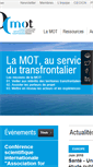 Mobile Screenshot of espaces-transfrontaliers.org
